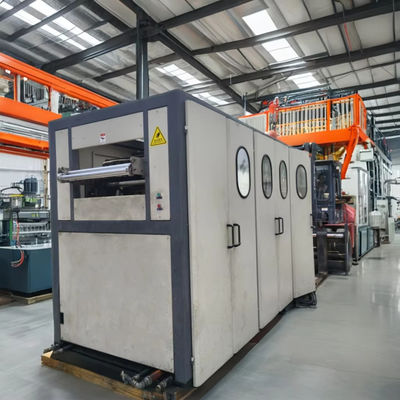 5000kg Fully Automatic PP/PS Plastic Thermoforming Machine with Max Forming Width of 420mm